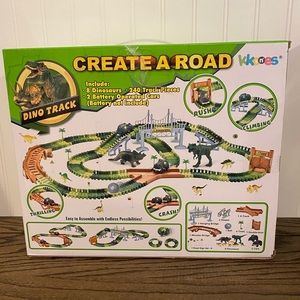 Dino Tracks Create a Road KKones NEW IN BOX